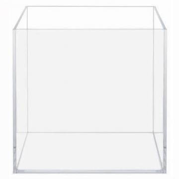 AQUATOP 7.1 Gallon High Clarity Low Iron Glass Cube Aquarium, HCC-12