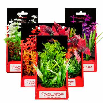 AQUATOP 6 Inch Vibrant Wild Plant Optional Colors
