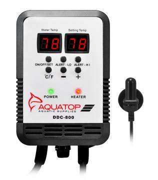 Aquatop Universal Digital Heater Controller for Heaters up to 1,000 Watts, DDC-800