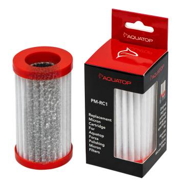 AQUATOP Forza Polishing Micron Cartridge Replacement - Peak Filtration Performance, PM-RC1