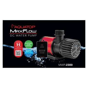 AQUATOP MWP-2300 2,377 GPH MaxFlow DC Water Pump w/ Controller