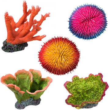 AQUATOP Multicolor Vibrant Coral Reef Decor